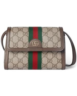 Gucci Ophidia Mini Shoulder Bag - Grey
