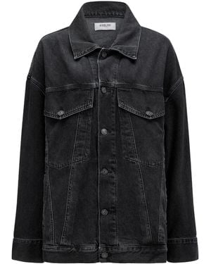Agolde Wayne Denim Jacket - Black
