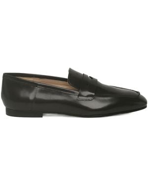 Fabio Rusconi Logo Loafers - Black