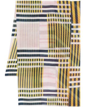 Pierre Louis Mascia Pattern Scarf - Metallic