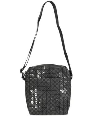 Issey Miyake Geometric Shoulder Bag - Black