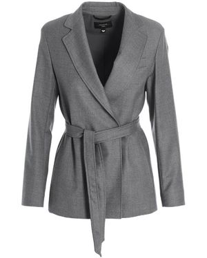Weekend by Maxmara Wool Jacket - Grey