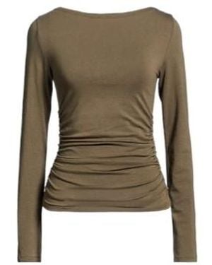 Rag & Bone Solid-Color Long-Sleeve Top - Green
