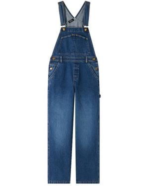 A.P.C. Sleeveless Denim Jumpsuit - Blue