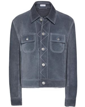 Thom Browne Backstrap Jacket - Blue