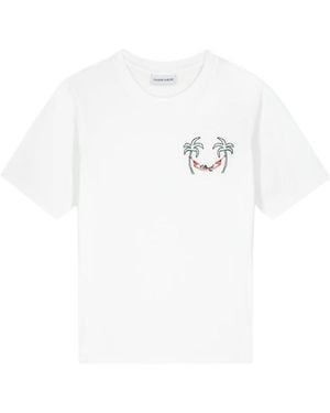 Maison Labiche Hammock Embroidered T-Shirt - White
