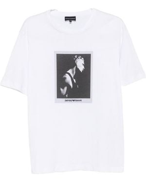 Emporio Armani Crew-Neck T-Shirt - White
