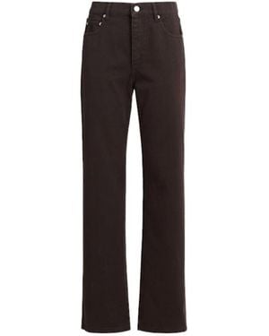 By Malene Birger Chicago Mid Waist Straight Jeans - Black