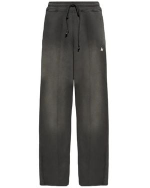Golden Goose Wide-Leg Joggers - Grey