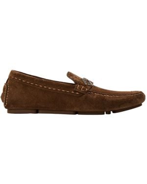 Fendi Ff Loafer Sn53 - Brown
