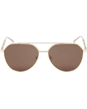 McQueen Eyewear Aviator Sunglasses - Multicolour