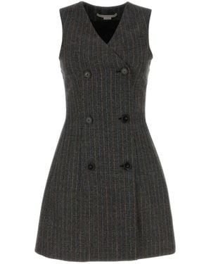 Stella McCartney Double-Breasted Dress - Black