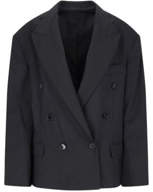 Isabel Marant Double-Breasted Tailored Blazer - Black