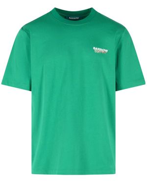 Barrow Bear Print T-Shirt - Green