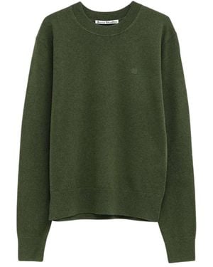 Acne Studios Long Sleeve Sweater - Green