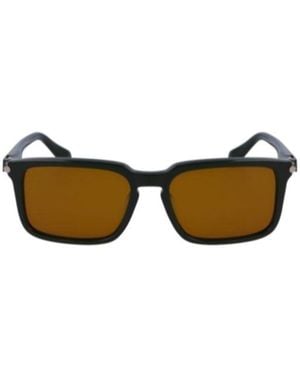 Ferragamo Ferragamo Eyewear Rectangular Frame Sunglasses - Multicolor