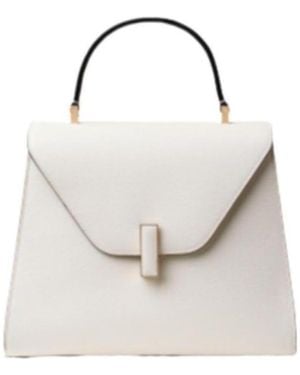 Valextra Iside Medium Tote Bag - White