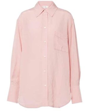 Victoria Beckham Long Sleeve Shirt - Pink