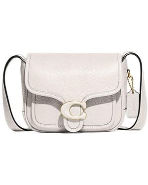 COACH Tabby Messenger 19 Crossbody Bag - Natural