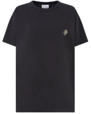 The Attico The Logo Printed T-Shirt - Black