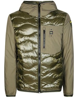 Blauer Usa Blauer Zip-Up Hooded Jacket - Green