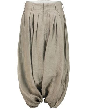 Comme des Garçons Casual Trousers With Belt Loops - Grey
