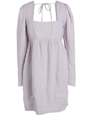 Ganni Short Dress - Purple