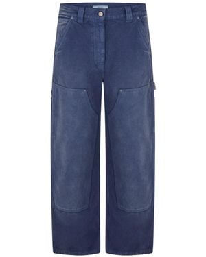 Prada Canvas Pants - Blue