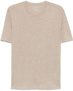 Majestic Filatures Short-Sleeved Knitted T-Shirt - Natural