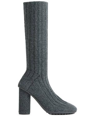 Bottega Veneta Atomic Knitted Sock Boots - Multicolour