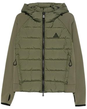 Moncler Polartec Zip-Up Casual Jacket - Green
