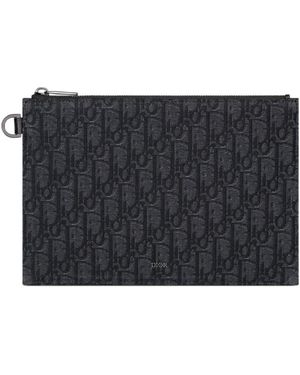 Dior A5 Pouch - Black