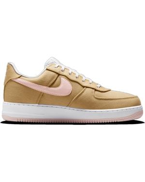 Nike Air Force 1 Retro Ll Qs Lace-Up Sneakers - Natural