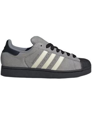 adidas Originals Superstar Ii Lace-Up Trainers - Black
