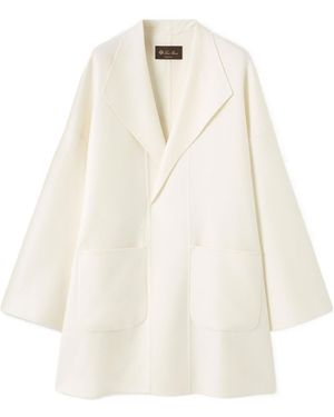 Loro Piana Jeff Coat - White