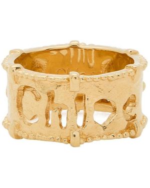Chloé The Chloé Medals Ring - Metallic