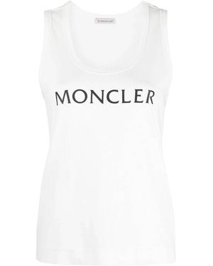Moncler Logo Vest - White