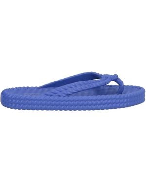 Isabel Marant Plain Colour Slides - Blue