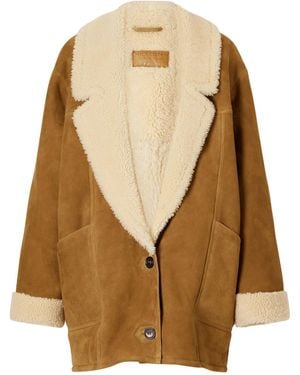 Nili Lotan Single-Breasted Coat - Brown