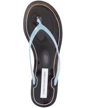 Christopher Esber Jo Pvc Flip Flops - Black