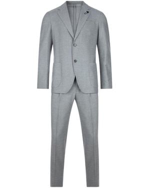 Lardini Slim Single-Breasted Suit - Gray