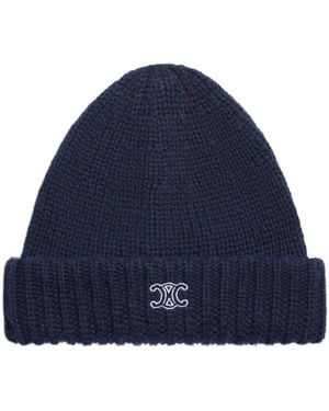 Celine Knit Travel Beanie - Blue