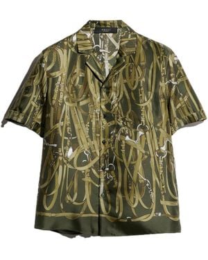 Gucci Printed Bowling Shirt - Green