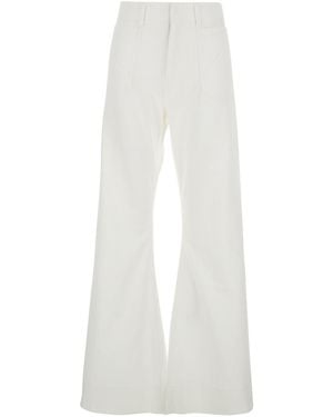 Celine Flare Jeans 002 - White