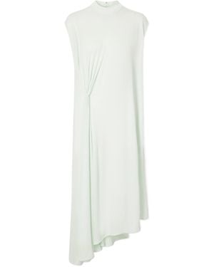 Bottega Veneta Gathered Midi Dress - White