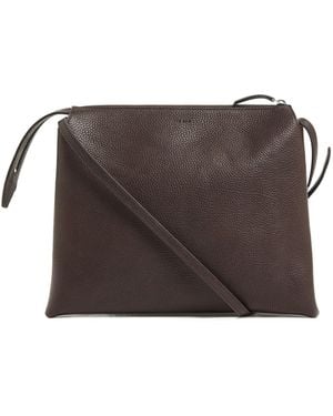 The Row Nu Twin Crossbody Bag - Brown