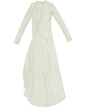 Victoria Beckham Long-Sleeved Dress - White