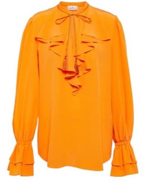 Etro Silk Blouse - Orange