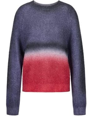 Emporio Armani Alpaca Jumper - Blue