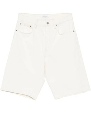 sunflower Belt Loop Shorts - White